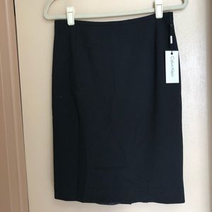 Calvin Klein Black pencil skirt sz 4